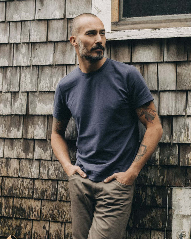 Taylor Stitch The Organic Cotton Tee- Navy