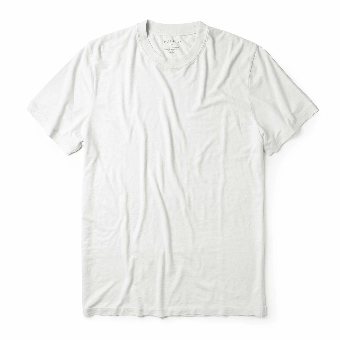 Taylor Stitch The Cotton Hemp Tee- Natural