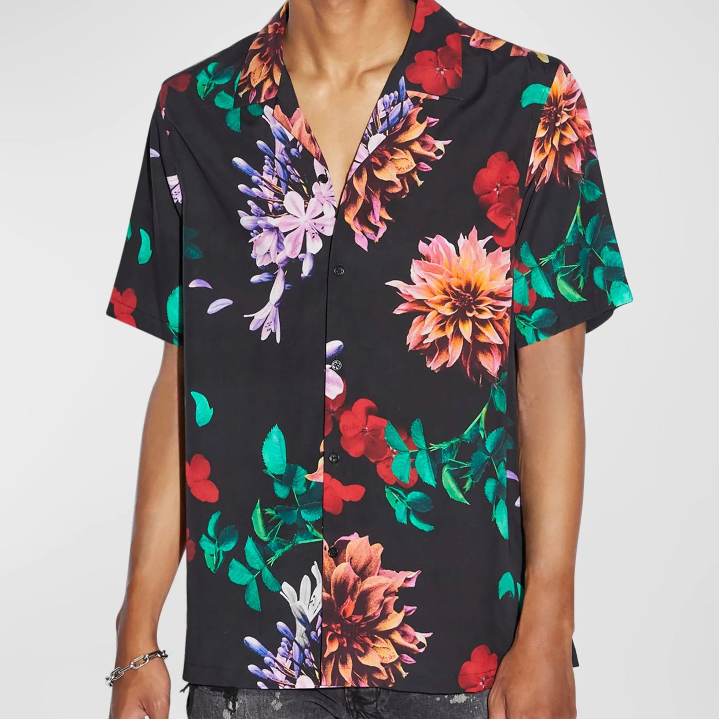 Ksubi Flowa Resort SS Shirt Multi