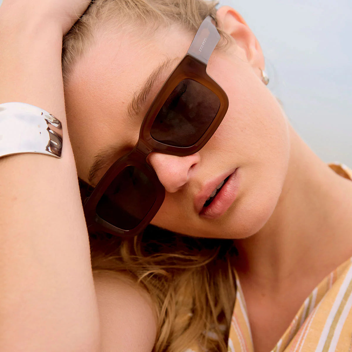 Status Anxiety Disorient Sunglasses - Brown