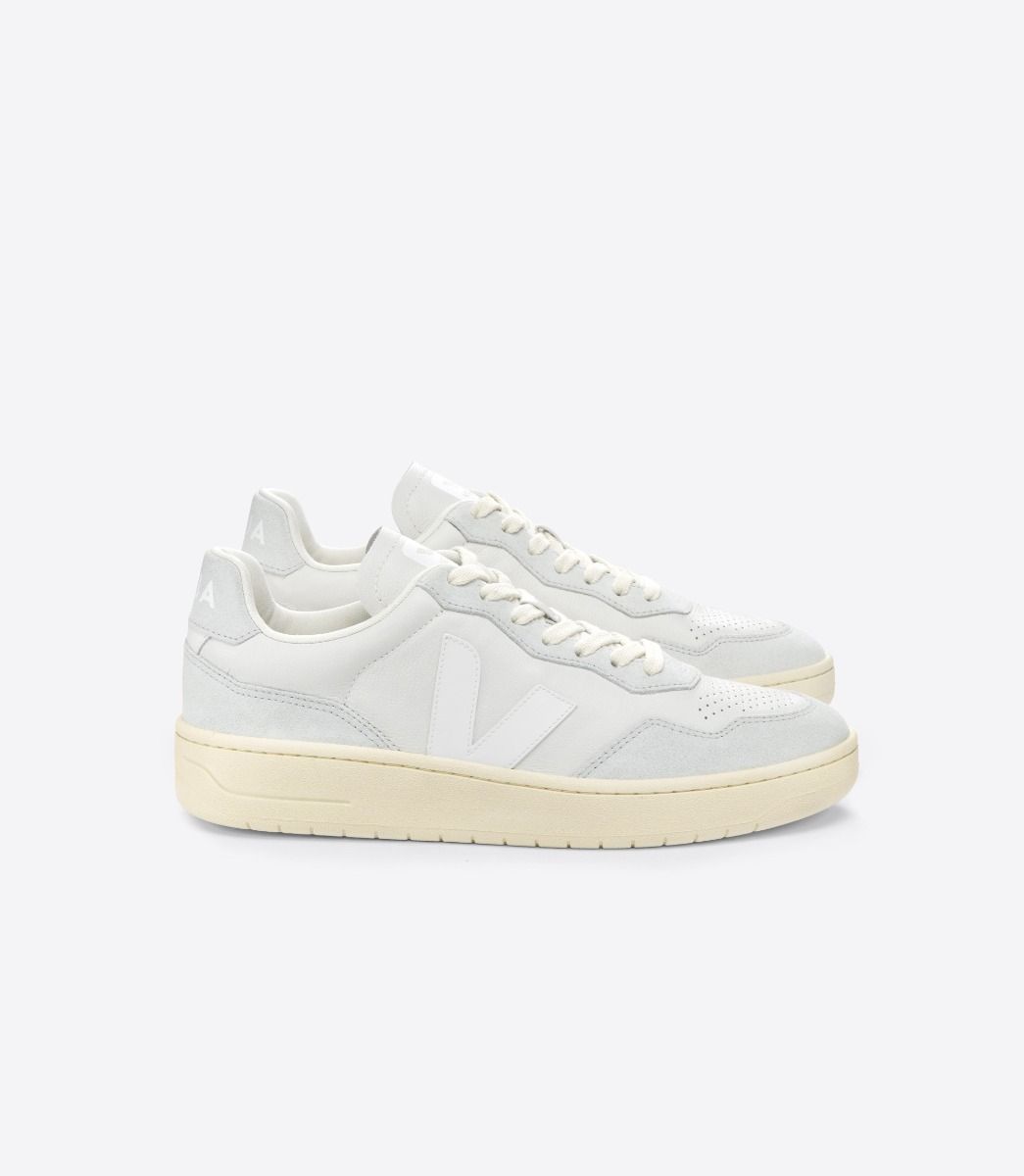 Veja Womens V-90 - Gravel White