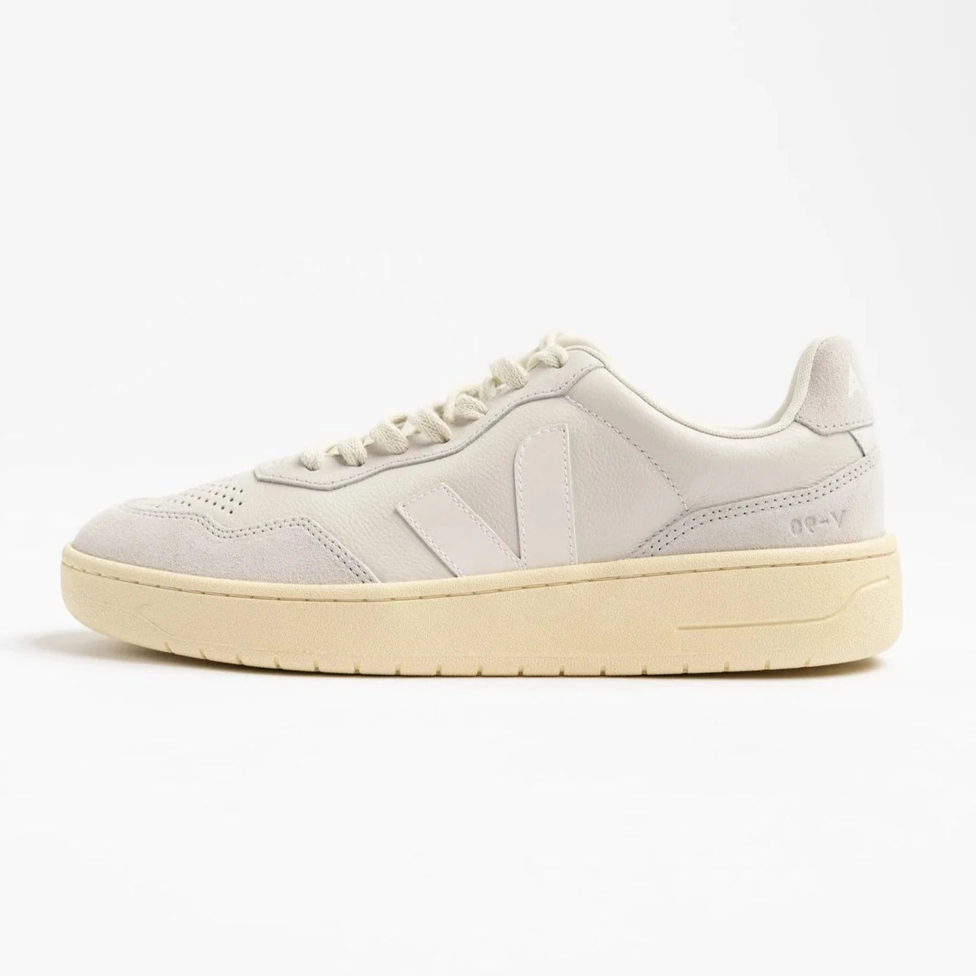 Veja Womens V-90 - Gravel White