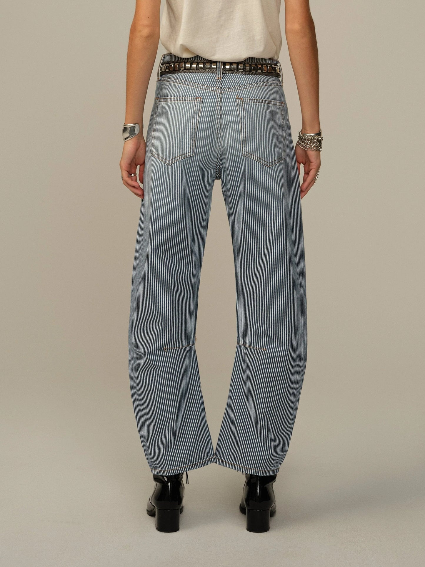 Road to Nowhere womens Pilon Railroad Stripe Pant