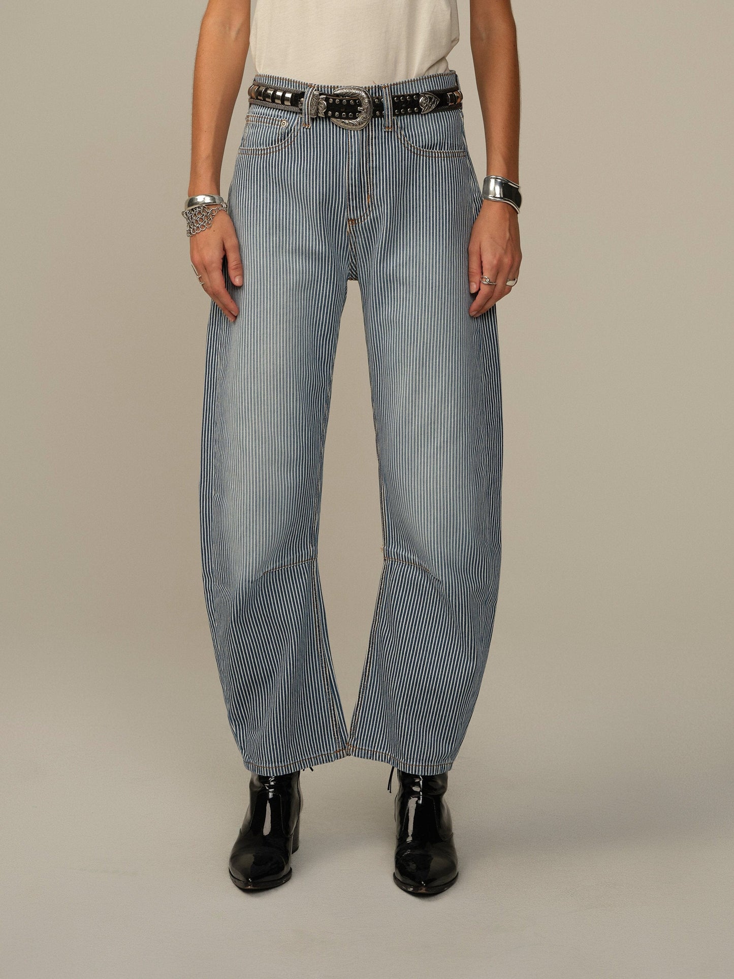 Road to Nowhere womens Pilon Railroad Stripe Pant