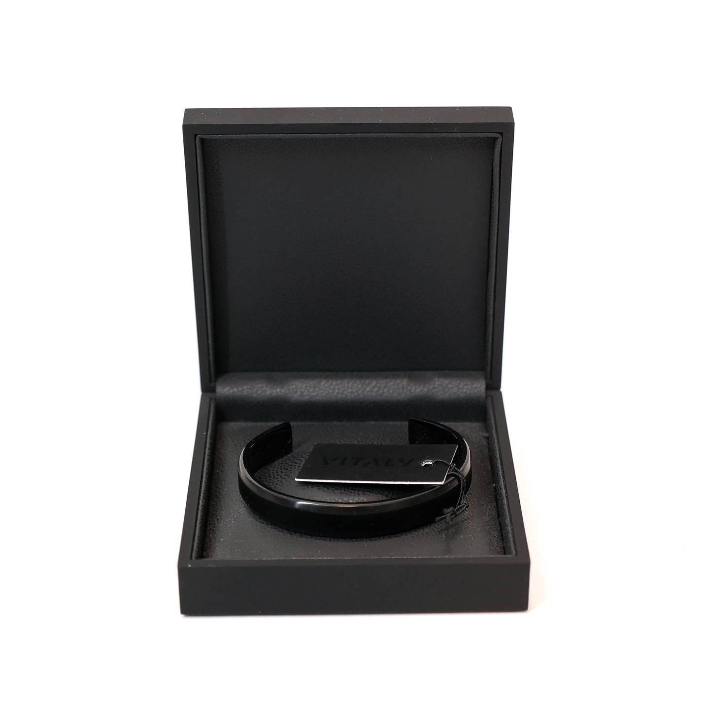 Vitaly Men's Traka Bracelet, Matte Black