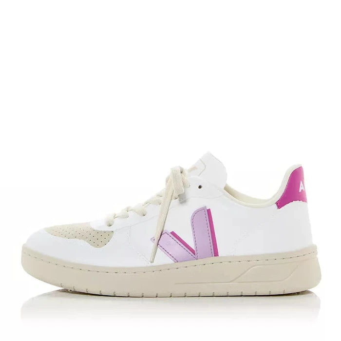 Veja V-10 Womens CWL-  White Orchid UltraViolet