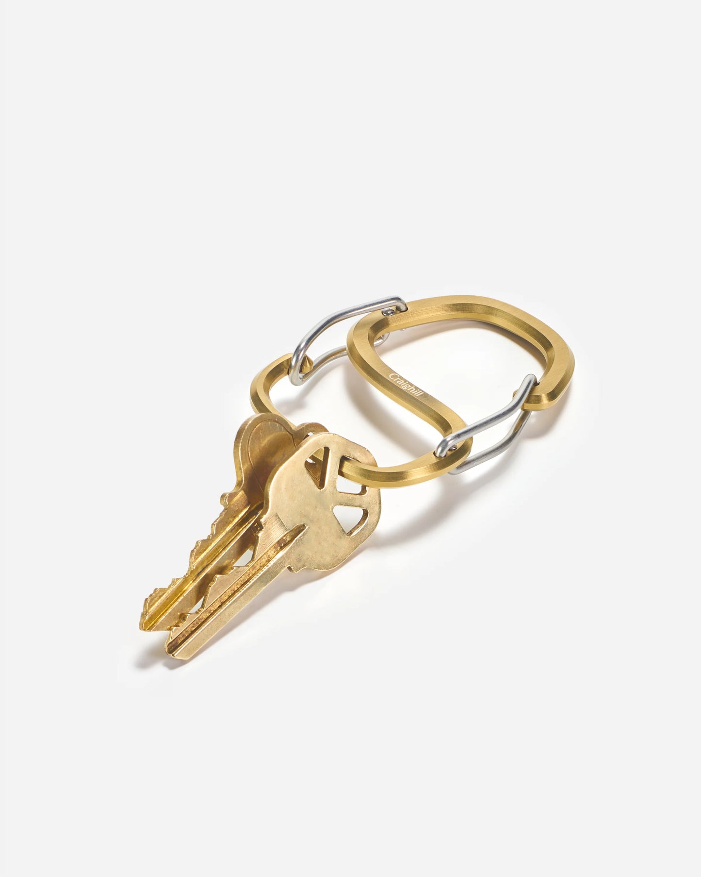 Craighill Coachwhip Carabiner- Brass