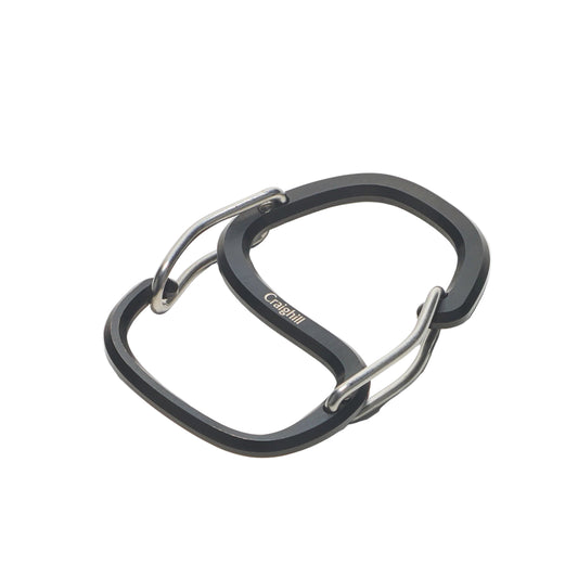 Craighill Coachwhip Carabiner- Black
