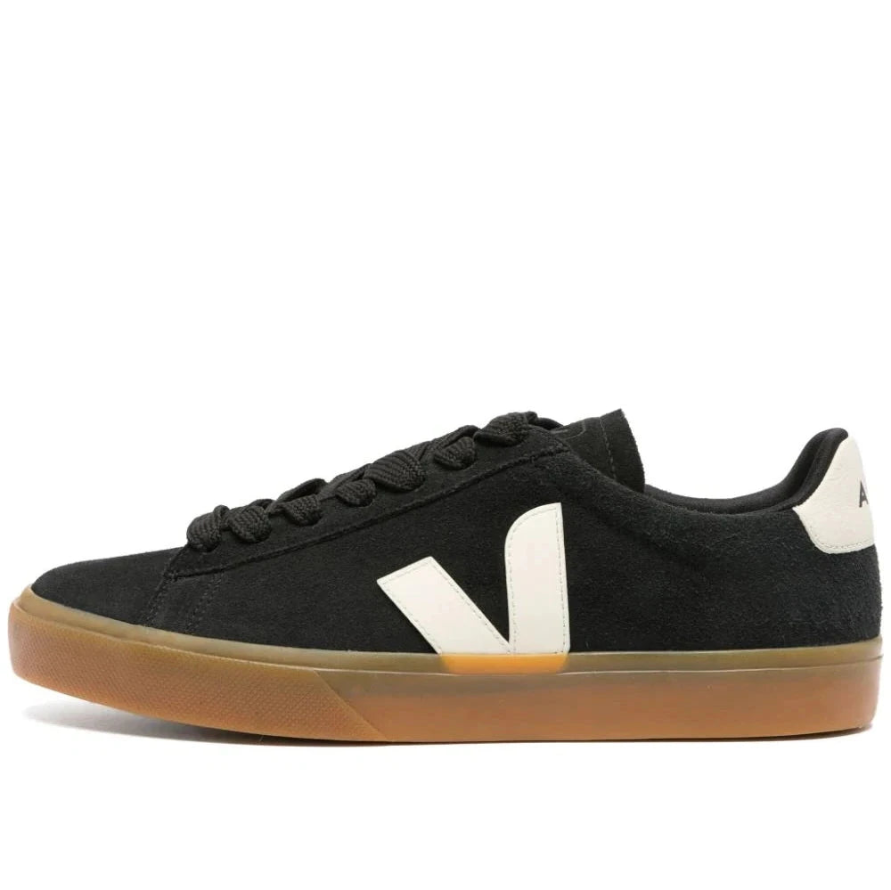 Veja Mens Campo Bold Suede - Black Pierre