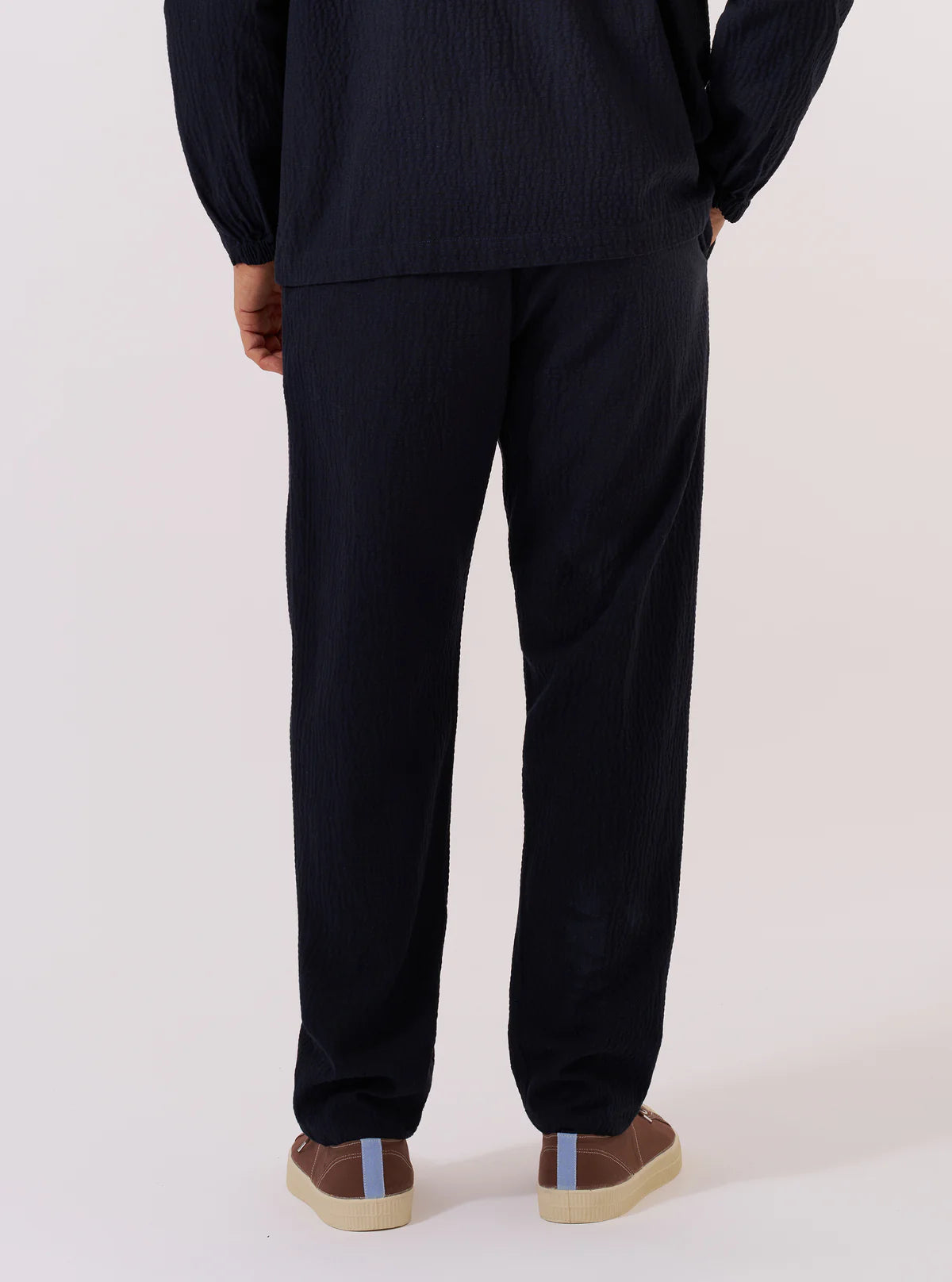 Universal Works Dark Navy Ospina Cotton Military Chino