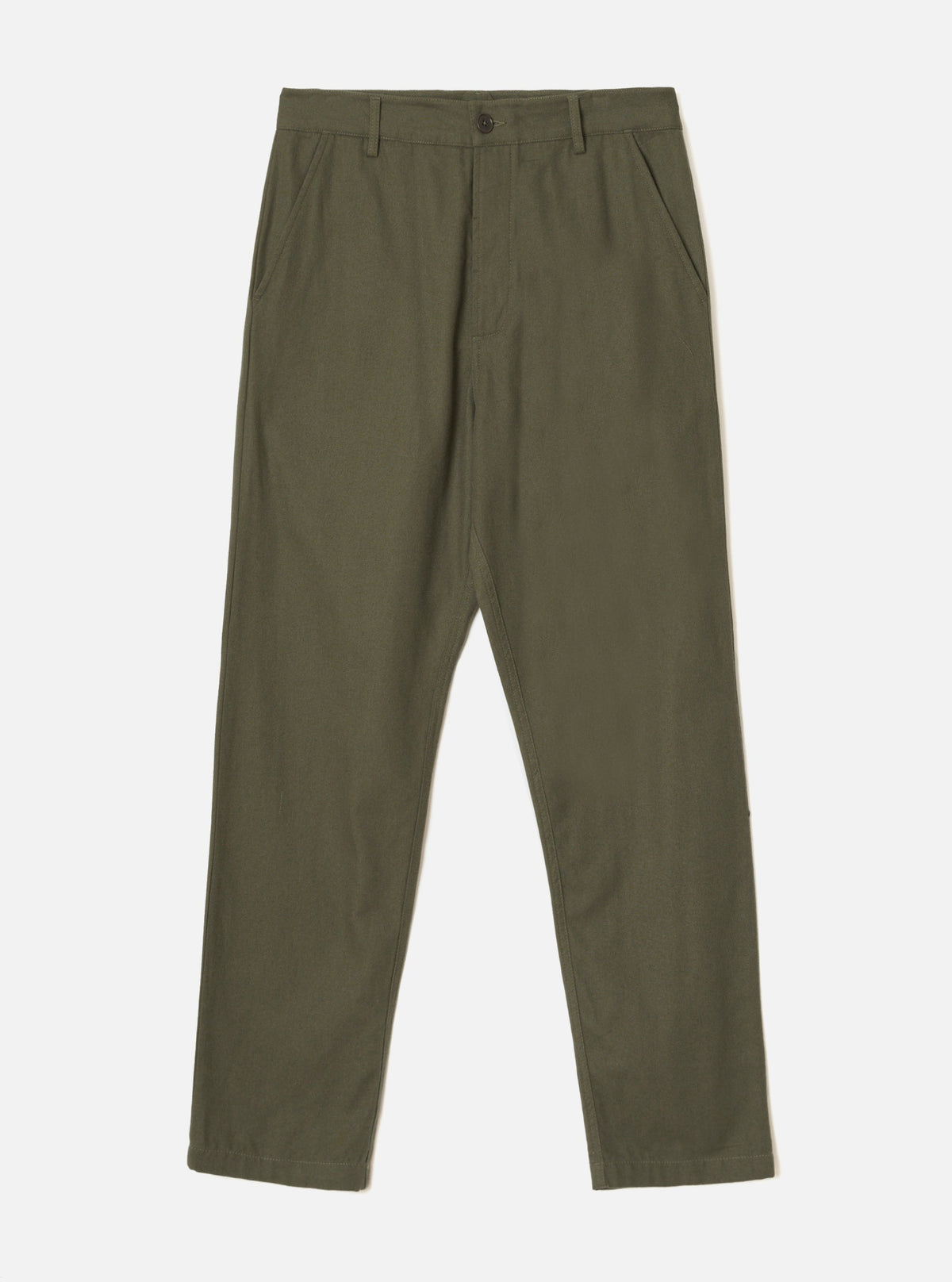 Universal Works Brushed Moleskin Military Chino- Olive