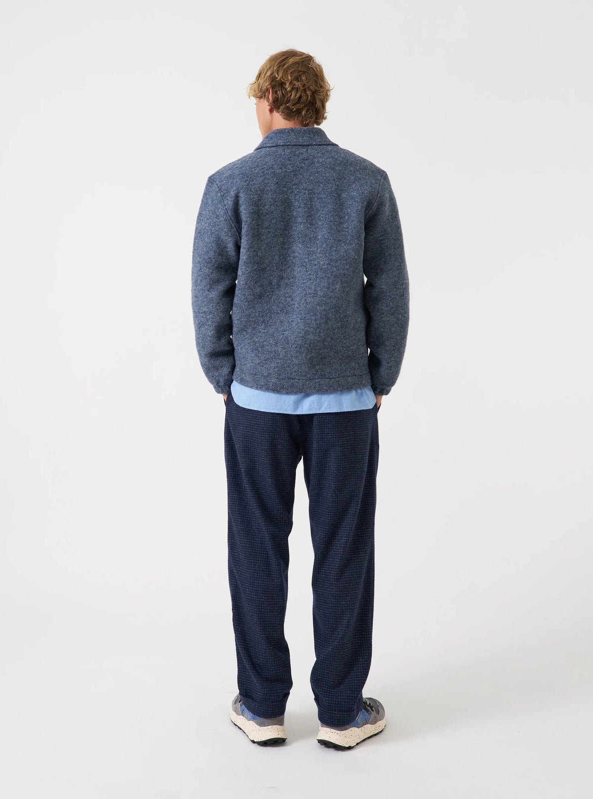 Universal Works Rams Jacket- Slate Blue