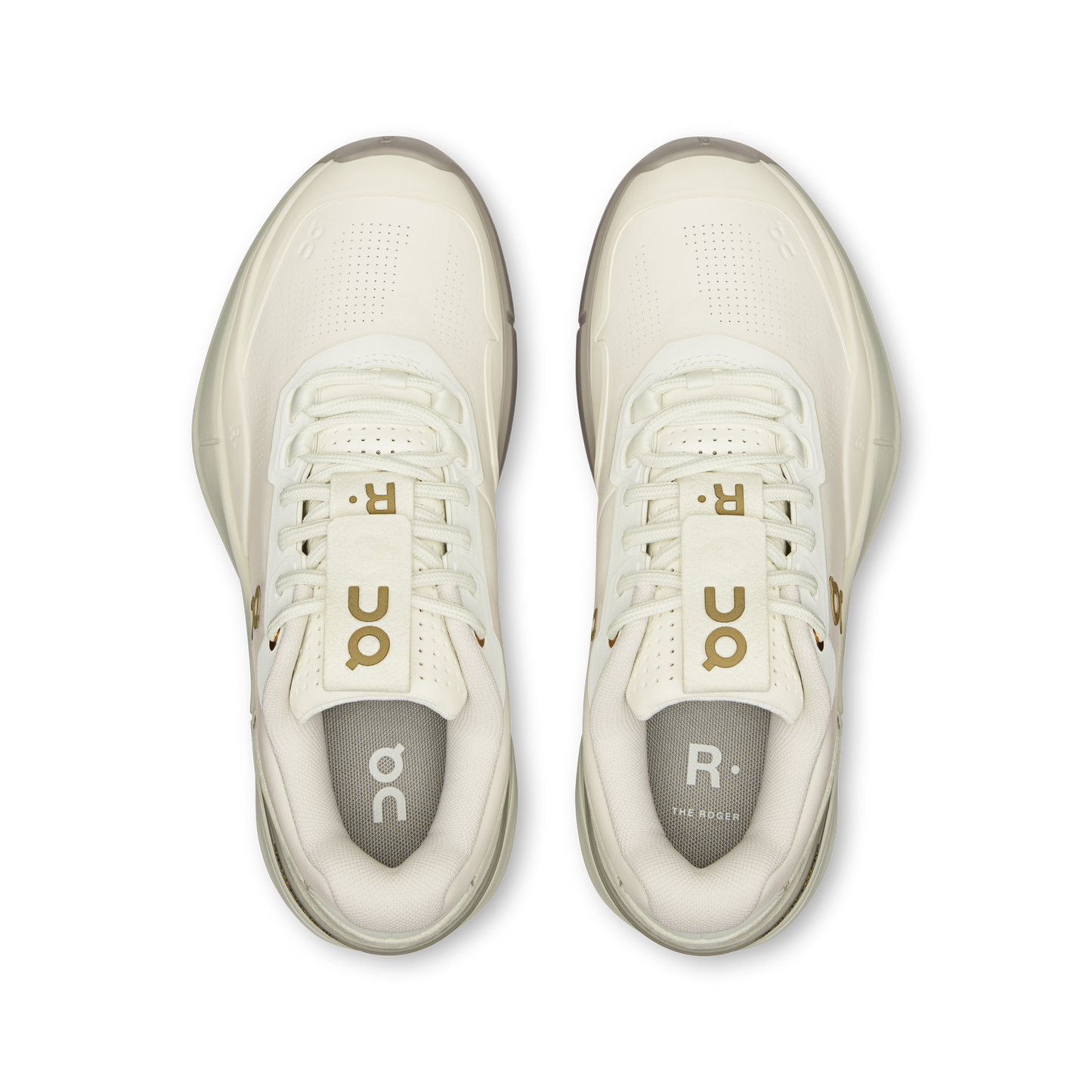 On  THE ROGER Pro Ace Womens- Ivory Fog