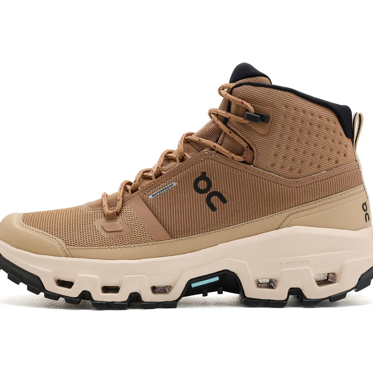 On Cloudrock Mid WP Womens - Sphinx/Sand