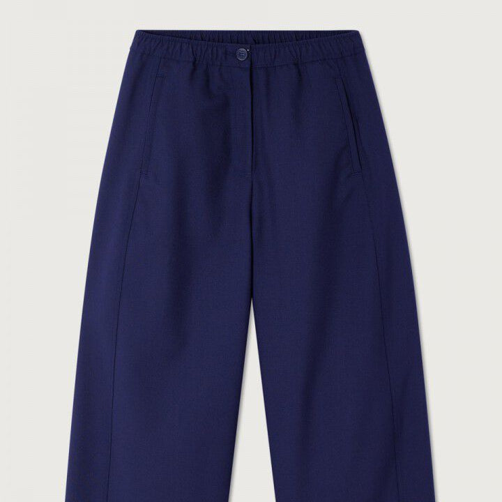 American Vintage AyaNY Womens Trousers-Navy