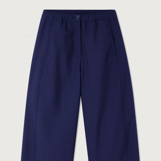 American Vintage AyaNY Womens Trousers-Navy