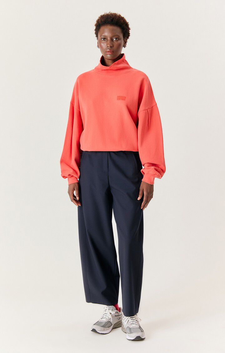 American Vintage AyaNY Womens Trousers-Navy