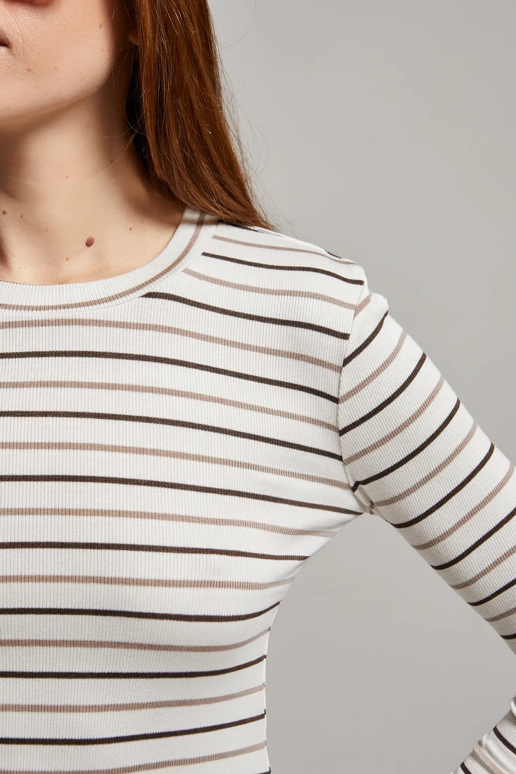 ASHER LA Libby Striped Longsleeve