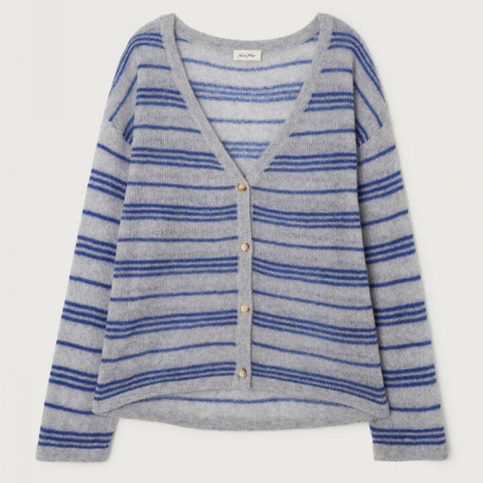 American Vintage  BodyRow Cardigan- Melange