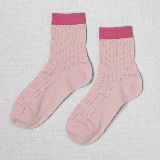 Unified SUNDAY SOCKS- Bubblegum Solid