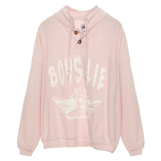 Boys Lie In Denial V2 Henley Crewneck