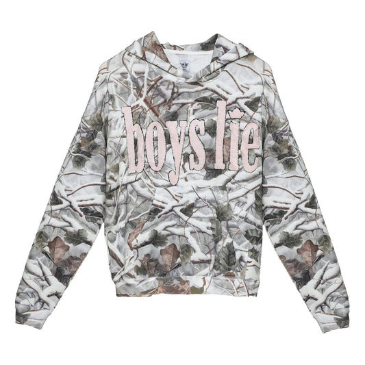 Boys Lie Rose Colored Glasses Racer Hoodie