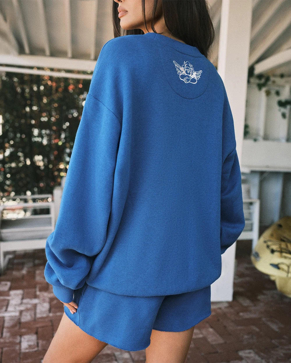 Boys Lie Game Changer Kara Crewneck- Blue