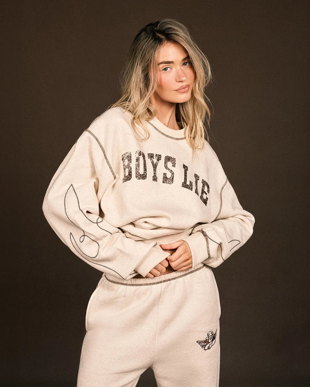 Boys Lie BOYS LIE WILD WEST KARA CREWNECK