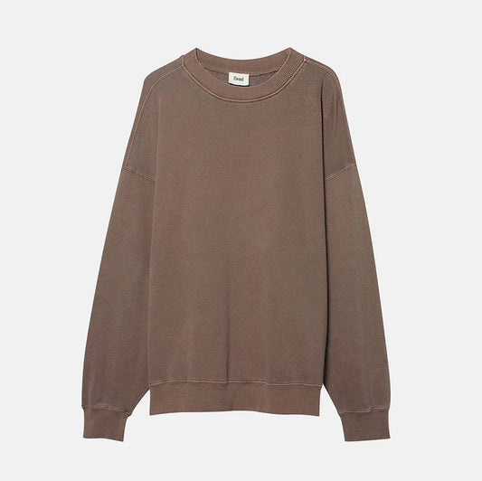 Elwood Clothing Oversized Core Crewneck- Vintage Brown