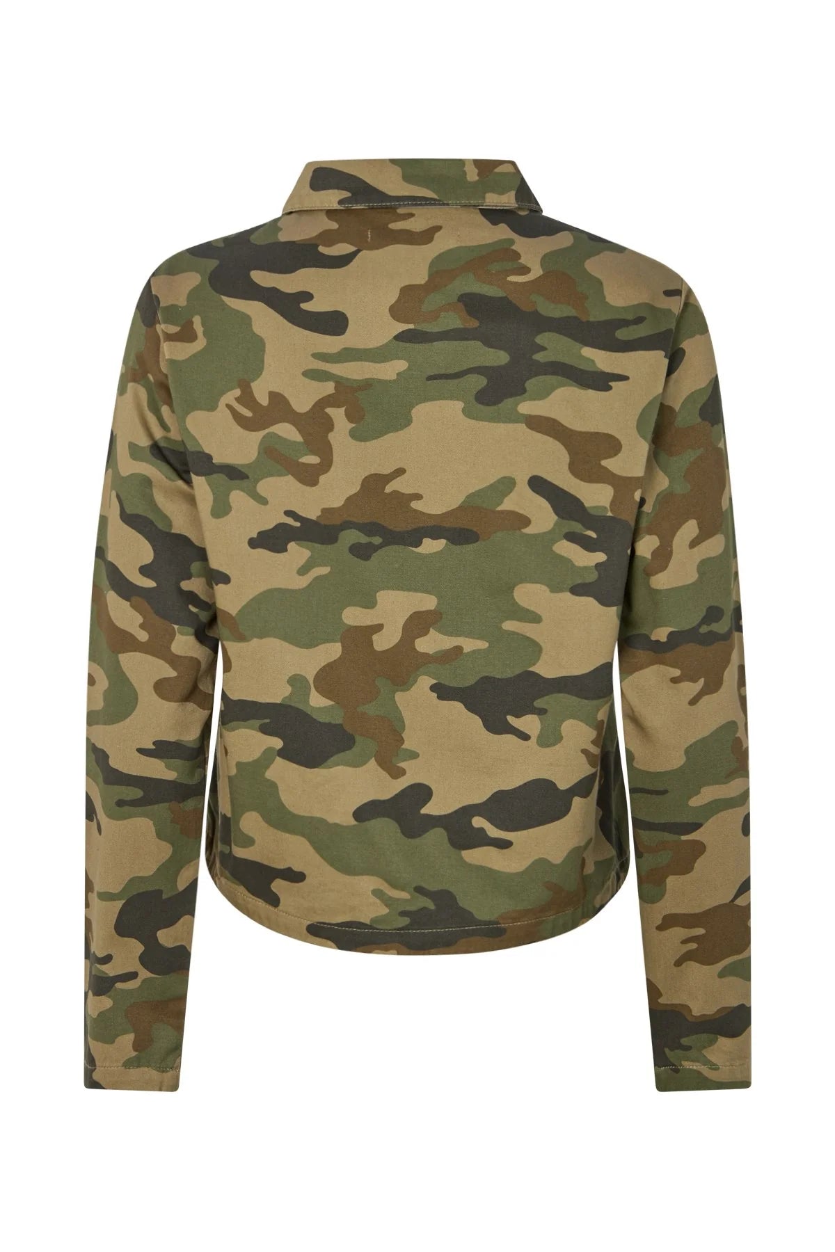 Rabens Saloner ALEKSANDRA Camo Patch Work Jacket