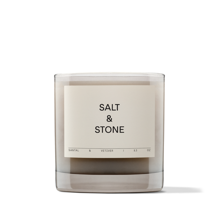 Salt and Stone Candle - Santal and Vetiver