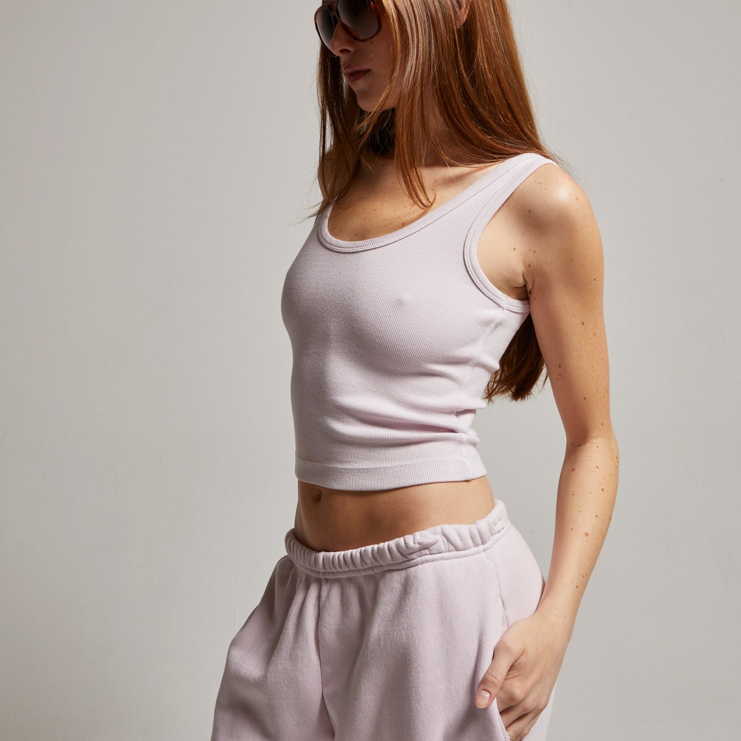 ASHER LA Raya Tank - Ice Blue