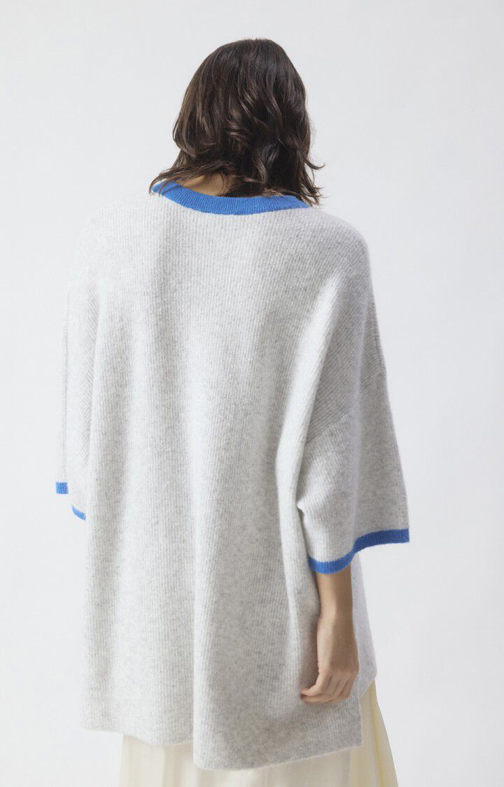 American Vintage Womens Jumper Damsville- Heather Grey