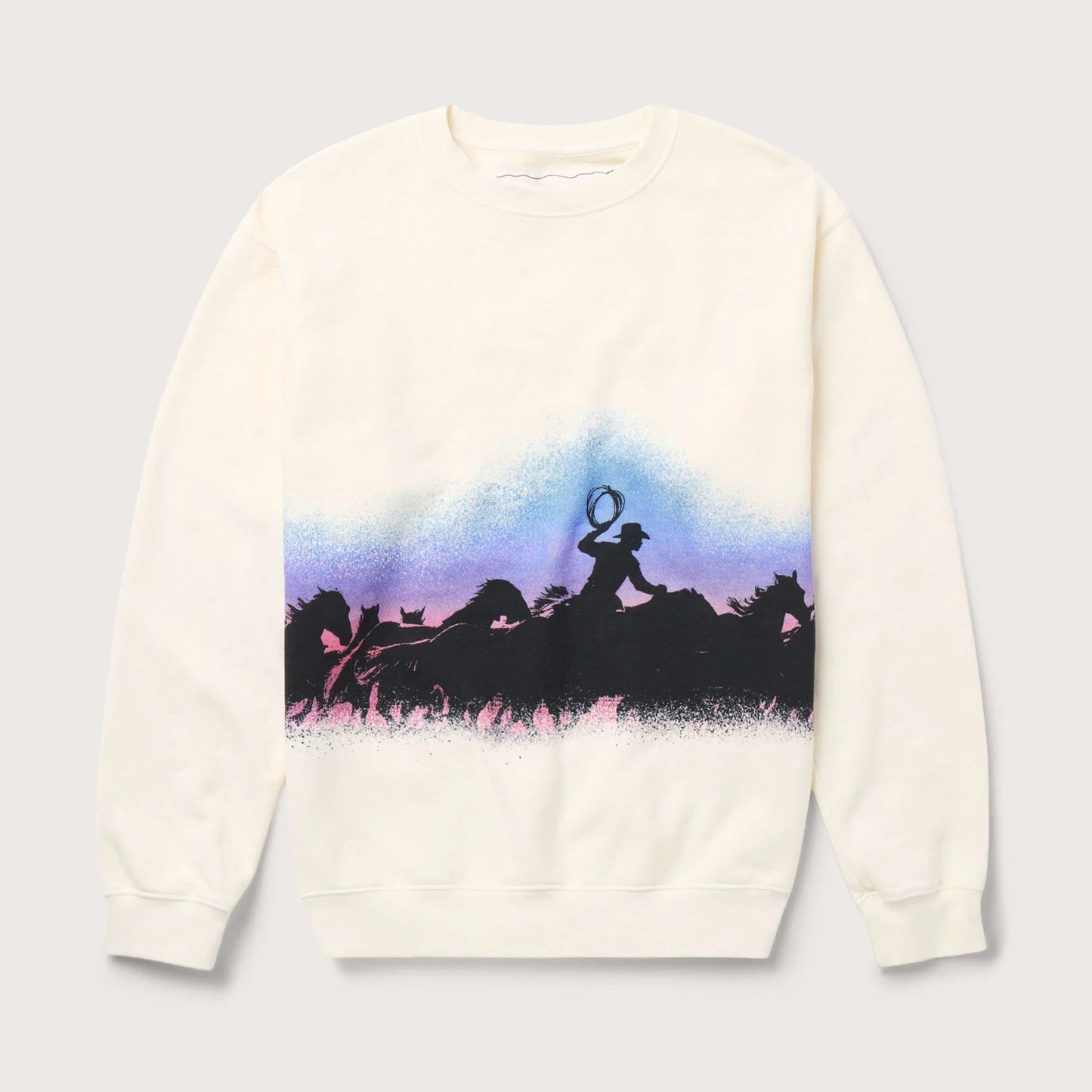 ONE OF THESE DAYS Driftin' Back Crewneck- Bone