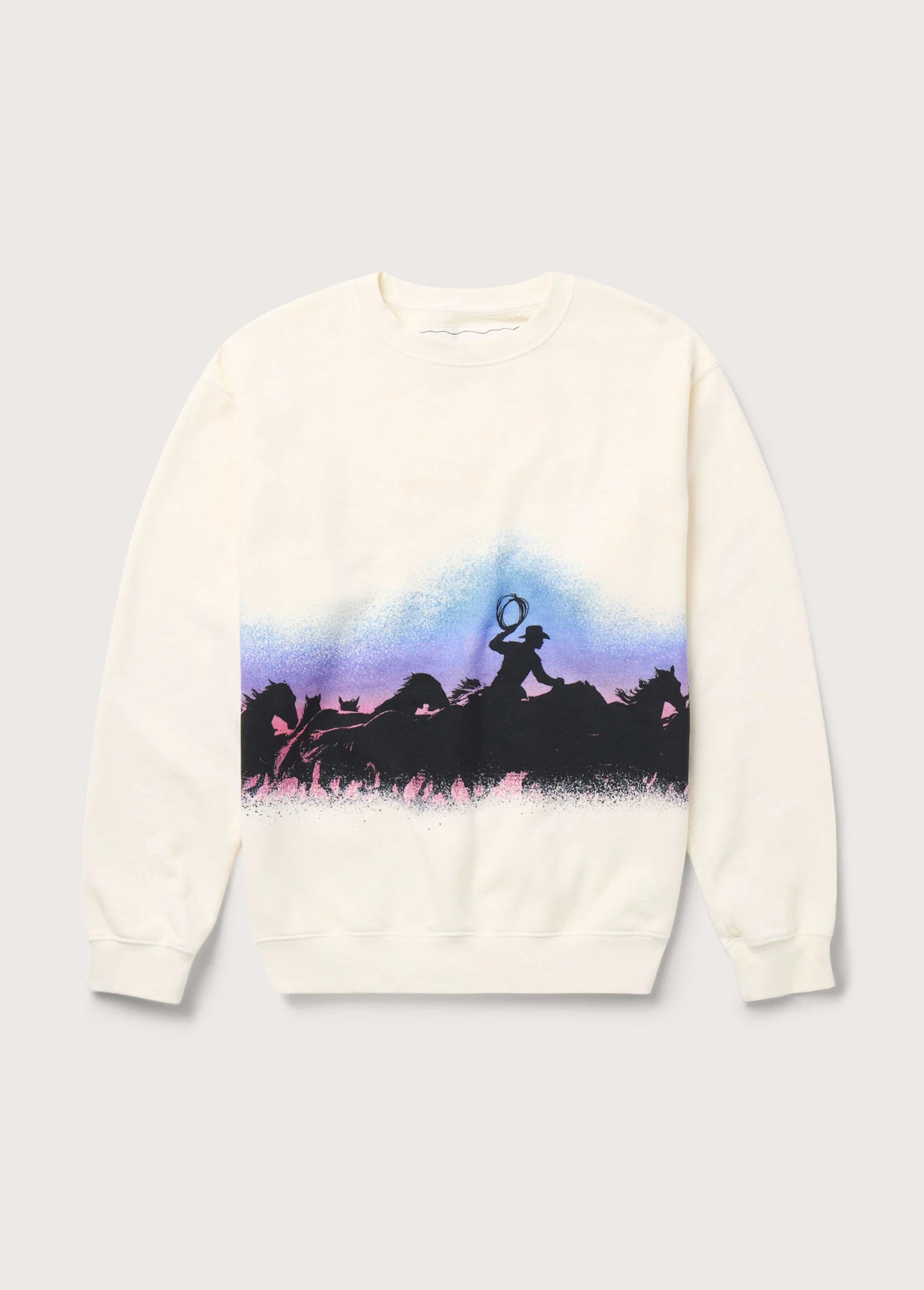 ONE OF THESE DAYS Driftin' Back Crewneck- Bone
