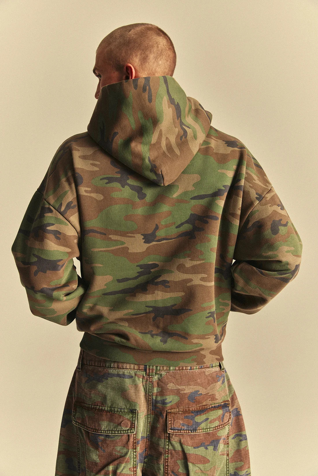 Elwood Camo Zip Hoodie- Camo