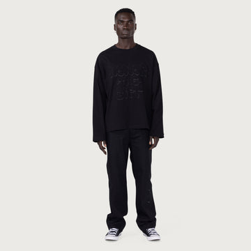 Honor The Gift AMP'D UP  L/S TEE- Black