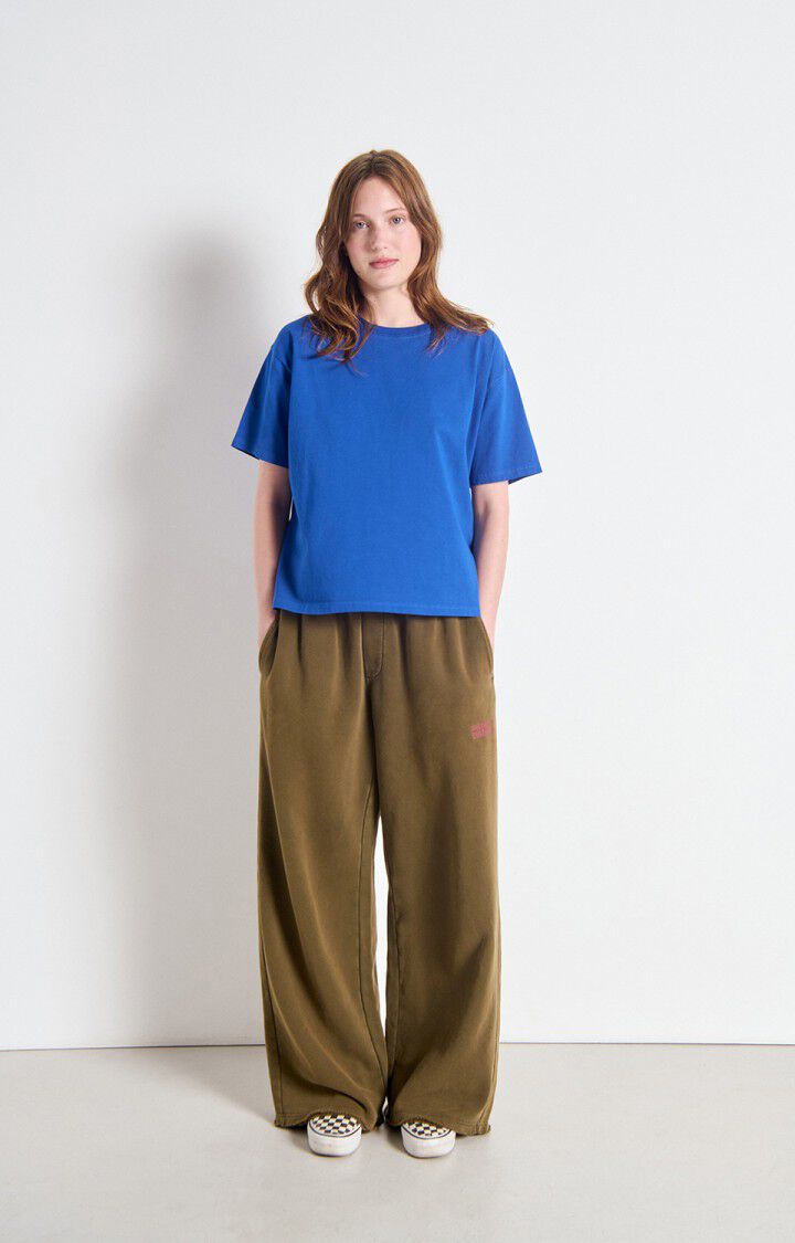 American Vintage Fizvalley Tshirt- Vintage Royal Blue