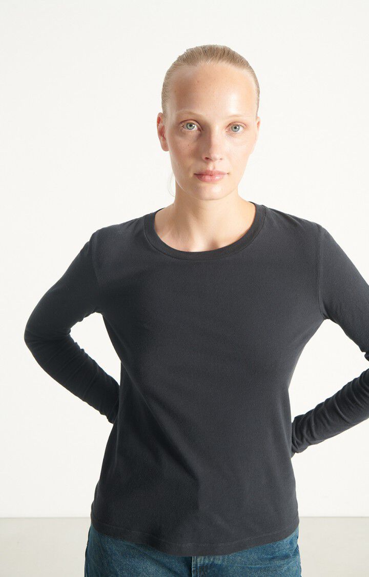 American Vintage L/S TShirt Gamipy- Black