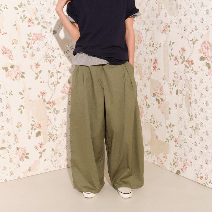 American Vintage Womens Trousers Hopratown- Leaf