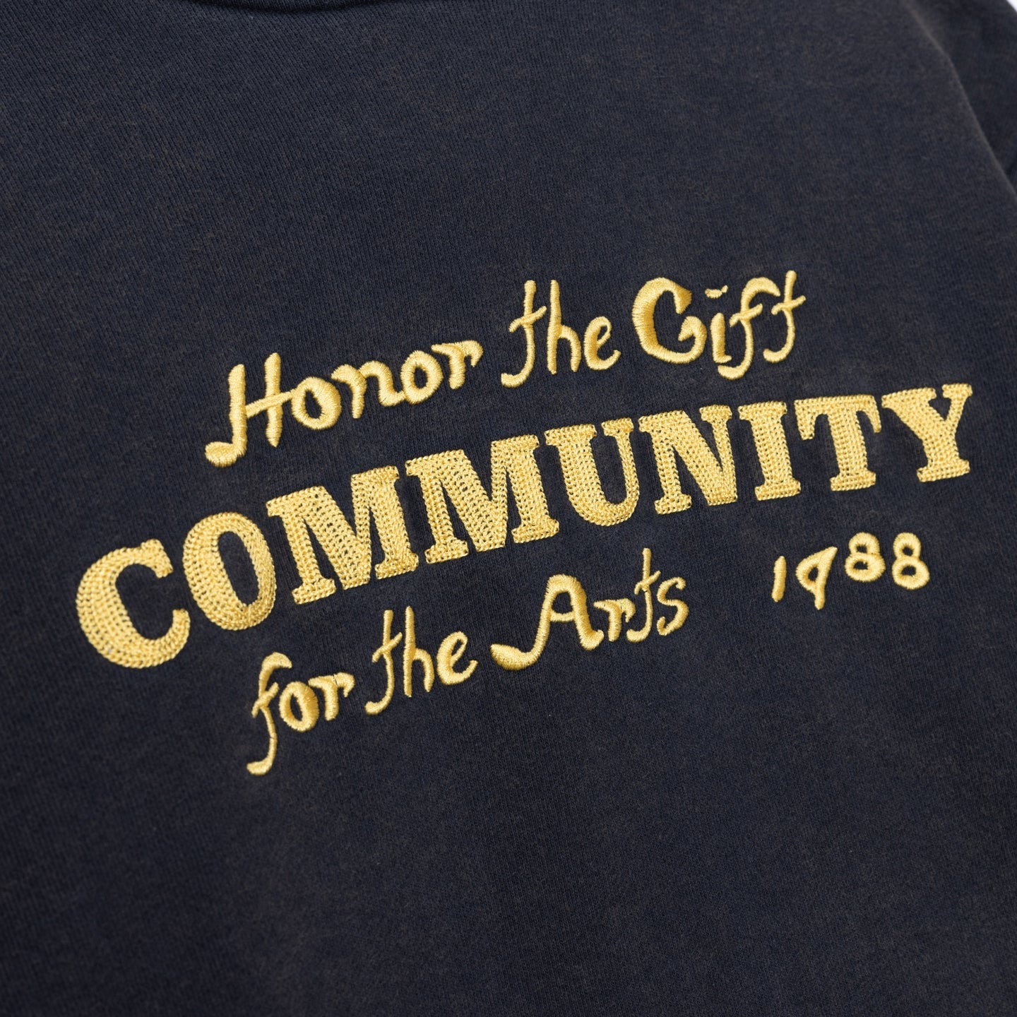 Honor The Gift Vintage Hoodie- Black