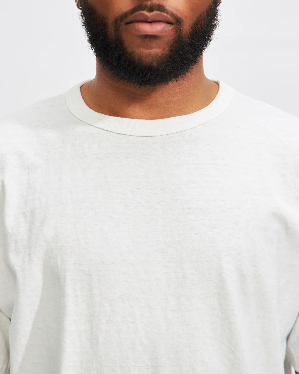 SUNRAY OFF WHITE HALEIWA 260GSM COTTON T-SHIRT