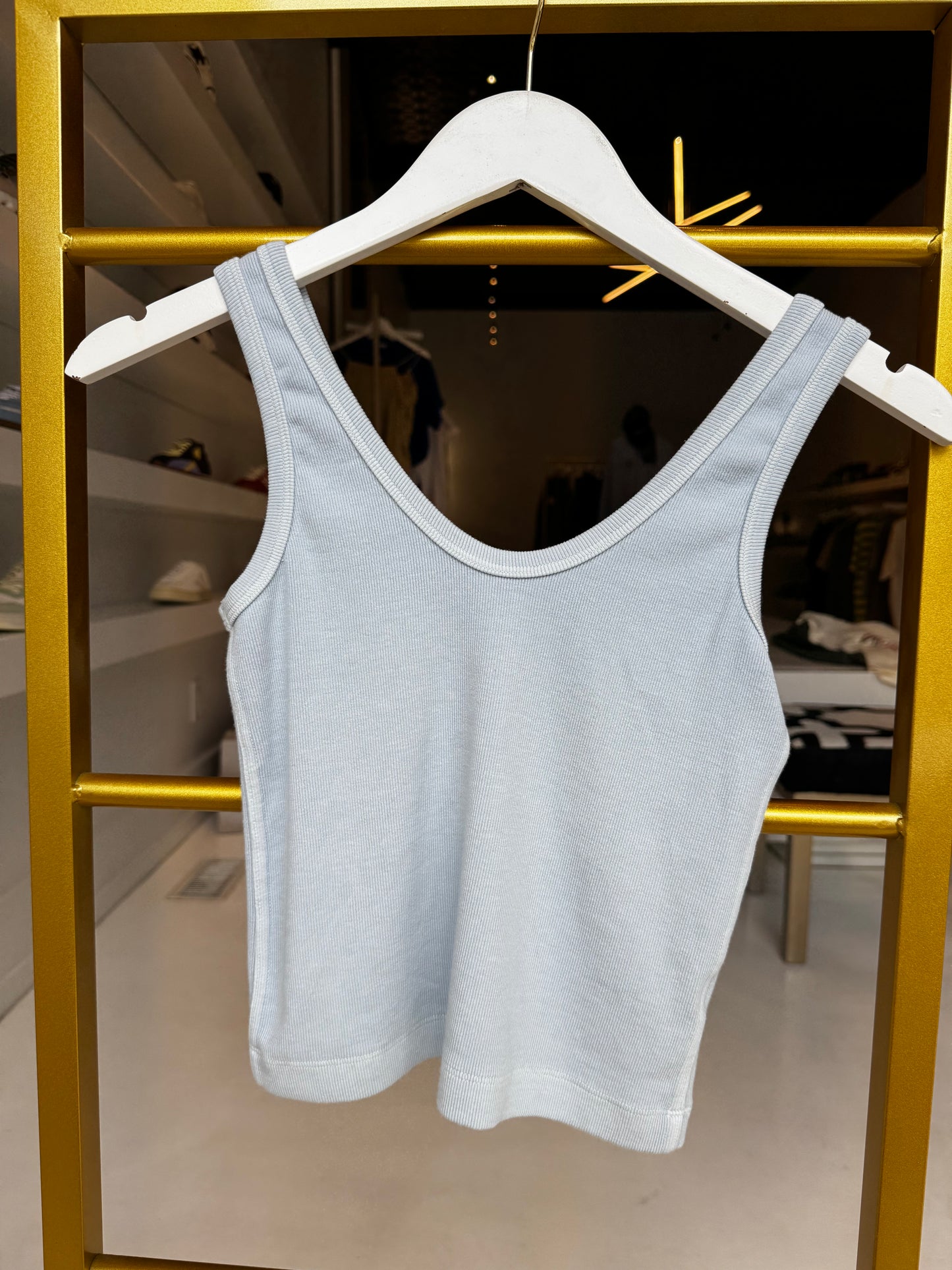 ASHER LA Raya Tank - Ice Blue