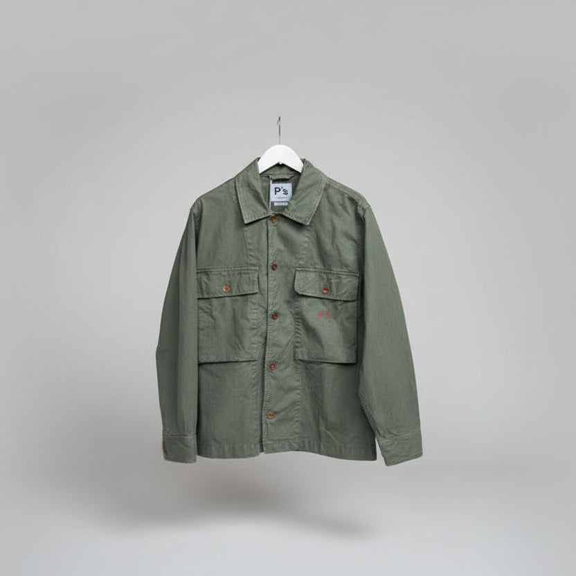 Presidents Overshirt Field SW- Olive