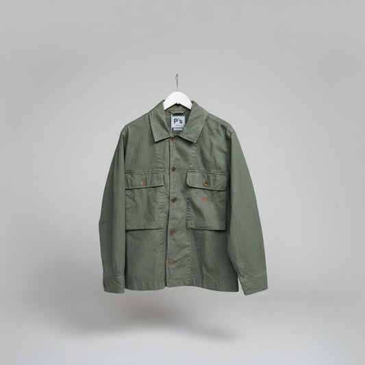 Presidents Overshirt Field SW- Olive