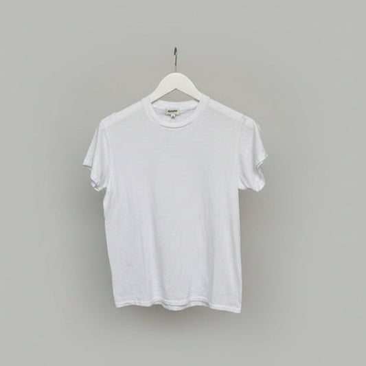 ASHER LA Terry Tubular Tee Tee- White