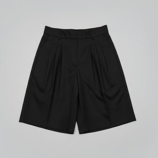 The Author Bermuda Shorts- Black