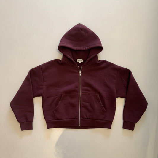 ASHER LA Rosie zip hoodie- Current