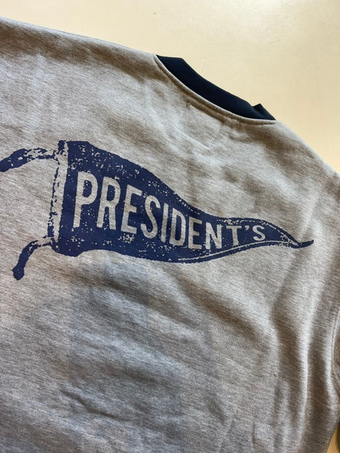 Presidents Crew Bicolor Print Cypress Sweatshirt