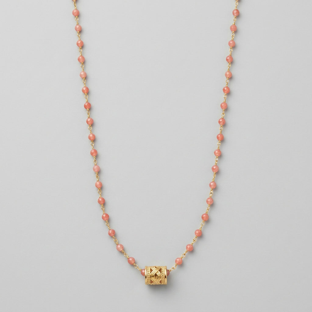 Paula Rosen Gigi Peach Moonstone